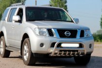 Nissan Navara 2006–2015 Bullbar WT008 (RVS) foto 2