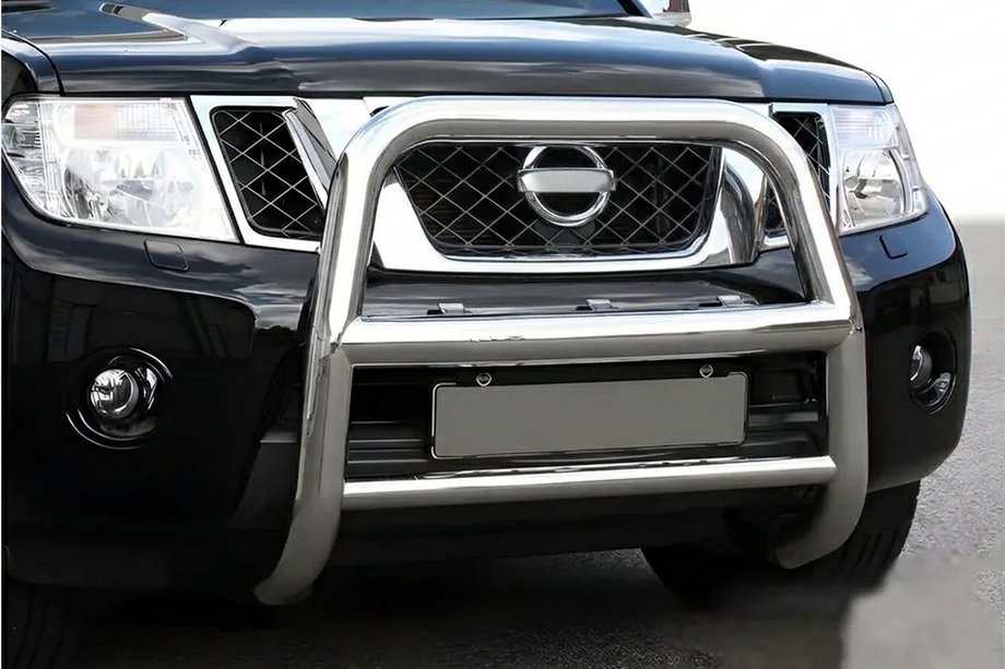 Nissan Pathfinder R51 2005–2014 Bullbar WT018 (RVS) Image