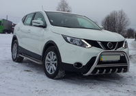 Nissan Qashqai 2014–2021 Bullbar WT003 (RVS) foto 4