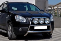 Nissan Qashqai 2007–2010 Bullbar WT018 (RVS) foto 2