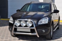 Nissan Qashqai 2010–2014 Bullbar WT018 (RVS) foto 3