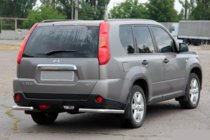 Nissan X-trail T31 2007–2014 Achterhoeken AK003 (2 stuks, RVS) foto 1
