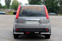Nissan X-trail T31 2007–2014 Achterhoeken AK003 (2 stuks, RVS) foto 2
