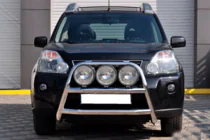 Nissan X-trail T31 2007–2014 RVS bullbar WT018 foto 1