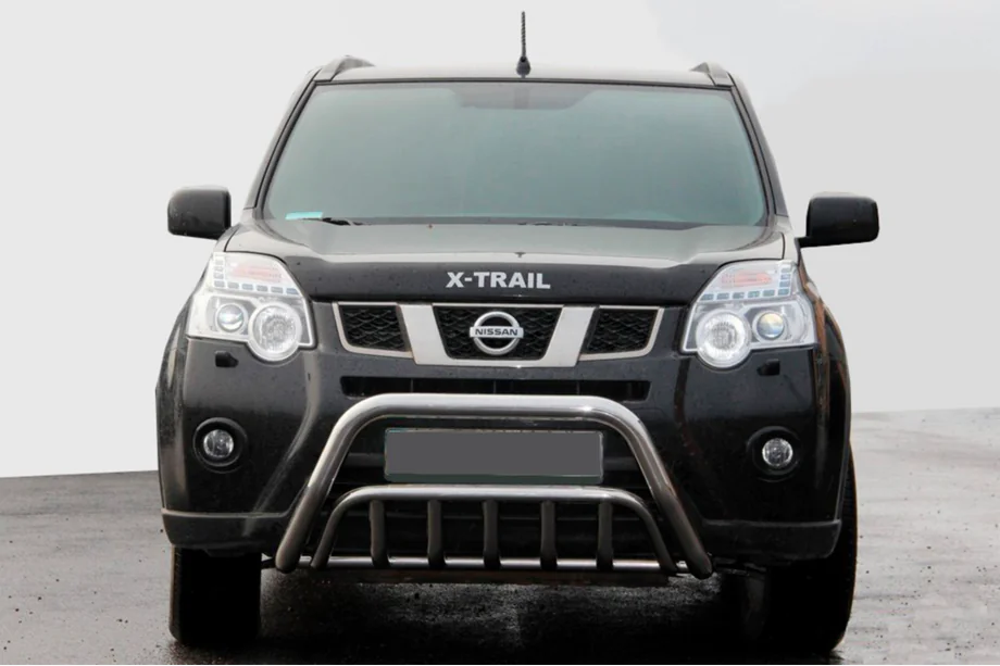 Nissan X-trail T31 2007–2014 Voorste bullbar WT002 (RVS) Image