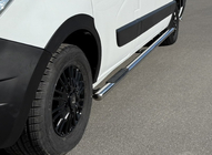 Renault Master 2011–2023 Sidebars BB002 (2 stuks, RVS) Korte wielbasis foto 4