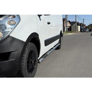 Sidebars BB002 (2 stuks, RVS) Nissan NV400 2010–2024 foto 4