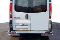 Opel Vivaro 2001–2015 Achterbeschermbeugel AK-Special (RVS) foto 2