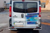 Opel Vivaro 2001–2015 Achterbeschermbeugel AK-Special (RVS) foto 6