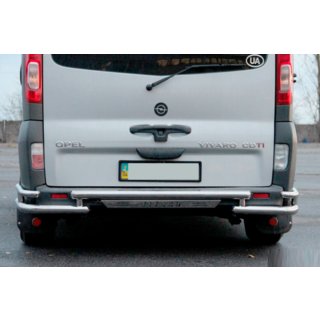 Achterbeschermbeugel AK-Special (RVS) Opel Vivaro 2001–2015 foto 3