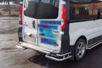 Renault Trafic 2001–2015 Achterbeschermbeugel AK-Special (RVS) foto 3