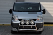Opel Vivaro 2001–2015 Bullbar WT018 (RVS) foto 2