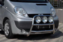 Renault Trafic 2001–2015 Bullbar WT018 (RVS) foto 4