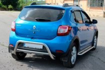 Dacia Sandero 2013–2020 Achterbeugel AK007 (RVS) foto 2