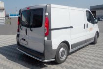 Opel Vivaro 2001–2015 Achterbeschermbeugel AK005 (RVS) foto 1