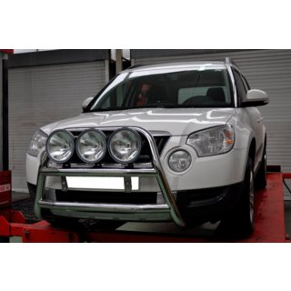 Bullbar WT018 (RVS) Skoda Yeti 2009–2017 foto 3
