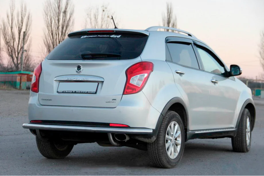 SsangYong Korando 2010–2019 Achterbumperbeugel AK005 (RVS) Image