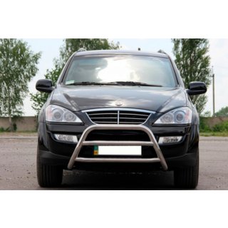 Bullbar WT022 (RVS) SsangYong Kyron 2005–2014 foto 2