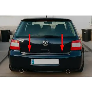 Kofferbakrand (RVS)