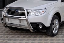Subaru Forester 2008–2013 Bullbar WT018 (RVS) foto 2