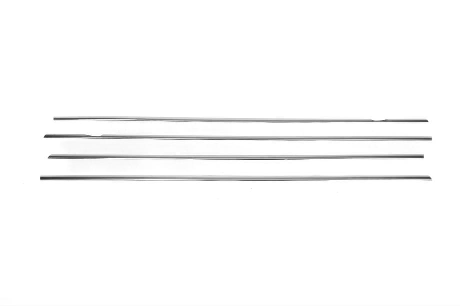 Volkswagen Golf 6 2008–2014 Raamomlijsting (4 stuks, RVS) Foto 3