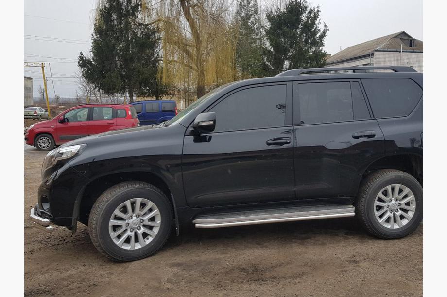 Toyota Land Cruiser Prado 150 2009–2023 Dorpelbescherming BB004 (set van 2, RVS) Foto 7