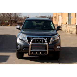 Bullbar QT007 (RVS) Toyota Land Cruiser Prado 150 2009–2023 foto 3