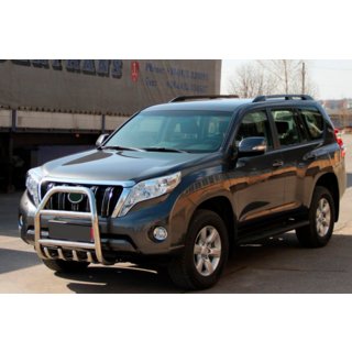 Bullbar QT007 (RVS) Toyota Land Cruiser Prado 150 2009–2023 foto 2