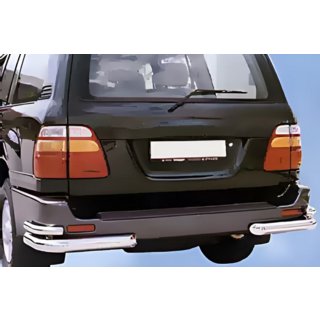 Achterhoekstukken AK003-Double (2 st., RVS) Toyota Land Cruiser 100 1998–2007 foto 4