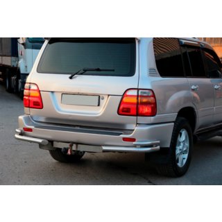Achterhoekstukken AK003-Double (2 st., RVS) Toyota Land Cruiser 100 1998–2007 foto 2