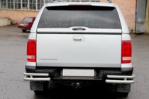 Volkswagen Amarok 2010–2022 Achterhoekstukken AK003-Double (2 st., RVS) foto 4