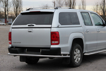 Volkswagen Amarok 2010–2022 Achterbeschermbeugel AK005-2 (2 stuks, RVS) foto 1