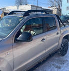 Volkswagen Amarok 2010–2022 Dakrails Black Shark (met dwarsdragers) foto 7