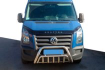 Volkswagen Crafter 2006–2016 Bullbar WT002 (RVS) foto 1