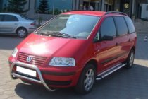 Volkswagen Sharan 1995–2010 Bullbar WT005 (RVS) foto 3