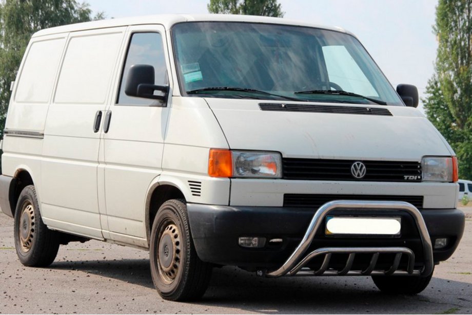 Volkswagen T4 Transporter 1990–2003 Bullbar WT002 60 mm (RVS) Image