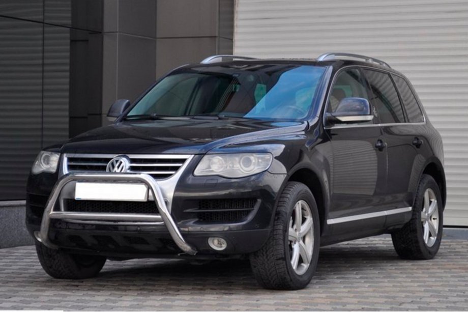 Volkswagen Touareg 2002–2010 Bullbar WT005 Colt (RVS) Foto 2