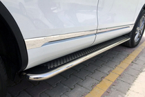 Porsche Cayenne 2003–2010 Maydos v2 zijtreden (set 2 stuks, aluminium/RVS) foto 2