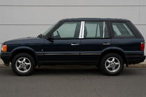 Range Rover II P38A 1997–2002 RVS deurstijl sierlijsten (6 stuks) foto 1