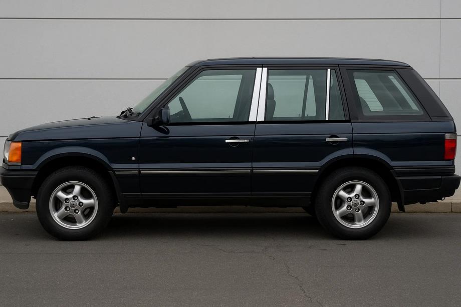 Range Rover II P38A 1997–2002 RVS deurstijl sierlijsten (6 stuks) Image