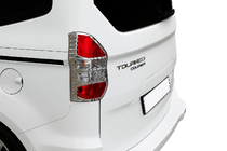 Ford Courier 2014–2023 Achterlicht afdekkappen (2 stuks, kunststof) foto 1