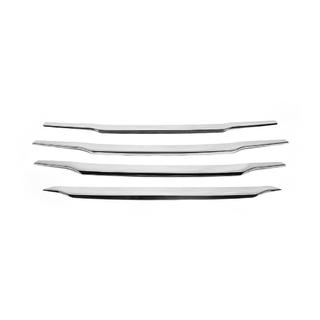 OmsaLine grillelijsten (2014-2018, 4 stuks, RVS) Ford Courier 2014–2023 foto 2