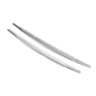 Bumperbeschermers (2014-2018, set 2 stuks, RVS) Ford Courier 2014–2023 foto 4
