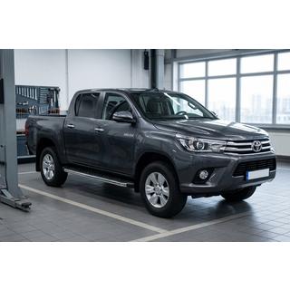 Blackline zijtreden (2 stuks, aluminium) Toyota Hilux 2015– foto 1