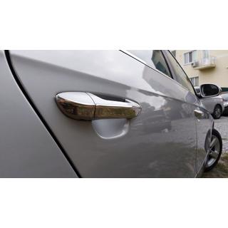 Platte deurgreep covers (set van 4, RVS) Volkswagen Passat B6 2006–2012 foto 1