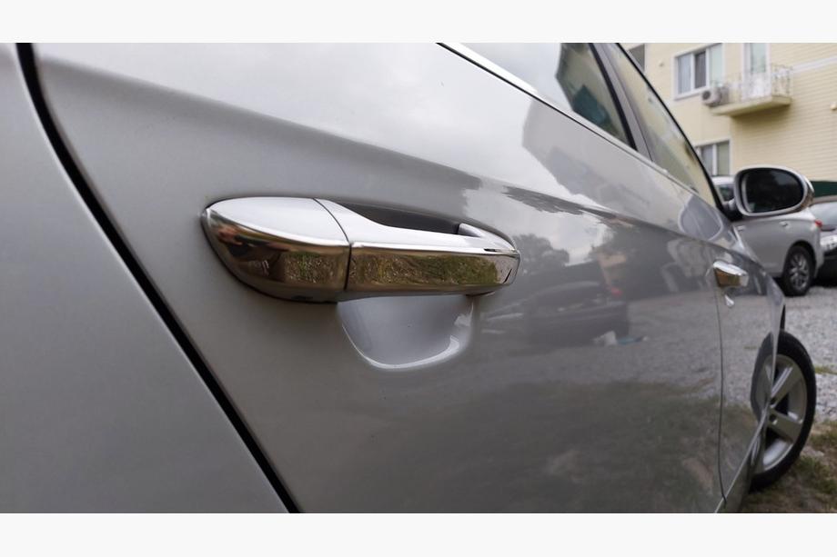 Volkswagen Passat B6 2006–2012 Platte deurgreep covers (set van 4, RVS) Image