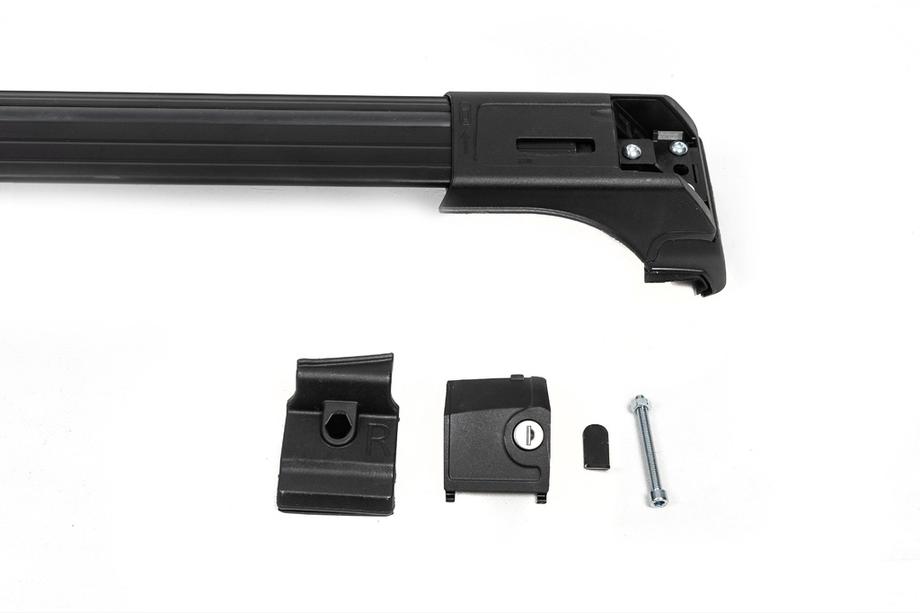 Dwarsdragers voor geïntegreerde dakrails, afsluitbaar Skybar V2 (2 stuks) tot 120 cm, zwart Foto 10