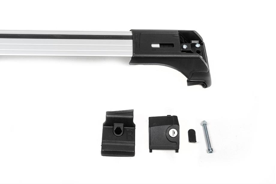Dwarsdragers voor geïntegreerde dakrails, afsluitbaar Skybar V2 (2 stuks) tot 120 cm, zwart Foto 12