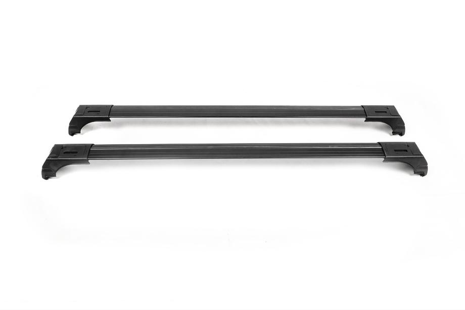 Dwarsdragers voor geïntegreerde dakrails, afsluitbaar Skybar V2 (2 stuks) tot 120 cm, zwart Foto 14