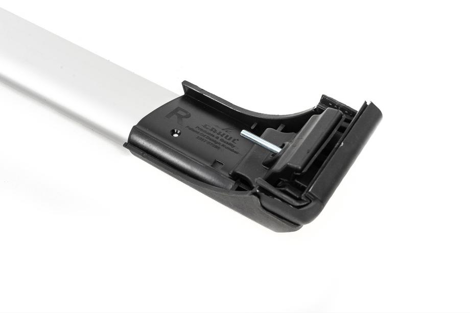 Dwarsdragers voor geïntegreerde dakrails, afsluitbaar Skybar V2 (2 stuks) tot 120 cm, zwart Foto 20